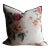 French Linen Accent Pillow Cover– Imperial Bouquet For Sale