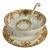 Vintage Noritake No. 175 “Christmas Ball” Hand-Painted Condiment Bowl With Ladle, Japan c.1911–1940 For Sale