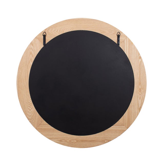 Care Instruction : Wipe Clean Mirror Dimensions : 26H X 26W Finish : Veneer Shape : Round
