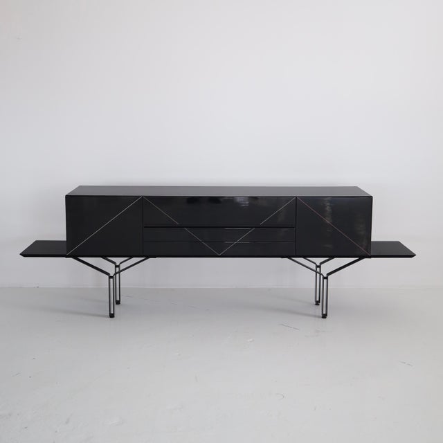 Mid-Century Modern Gianfranco Frattini Attributed Credenza For Sale - Image 3 of 12