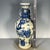 Late 20th Century Chinese Blue & White Crackle Glaze Porcelain Vase With Figural Scene For Sale - Image 5 of 9