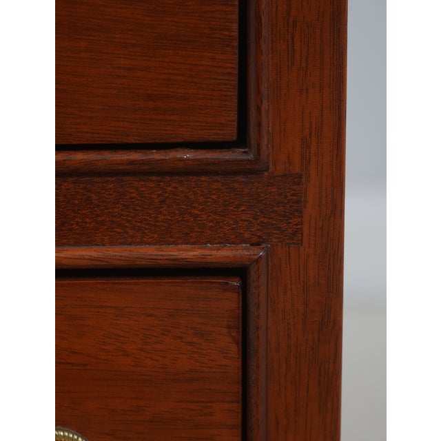 Stickley 3 Drawer Mahogany Chairside Accent Chest For Sale In Philadelphia - Image 6 of 18