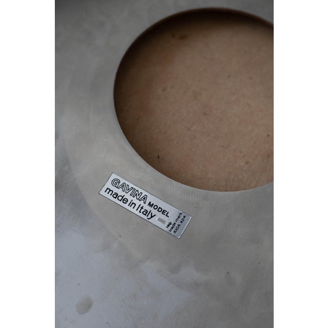 Metal Lunario Dining Table by Cini Boeri for Gavina, 1990s For Sale - Image 7 of 8