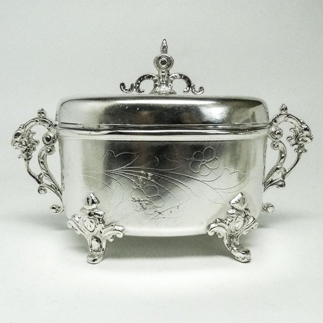Polish Biedermeier Sugar Bowl from Bauminger, 1890s For Sale - Image 9 of 15