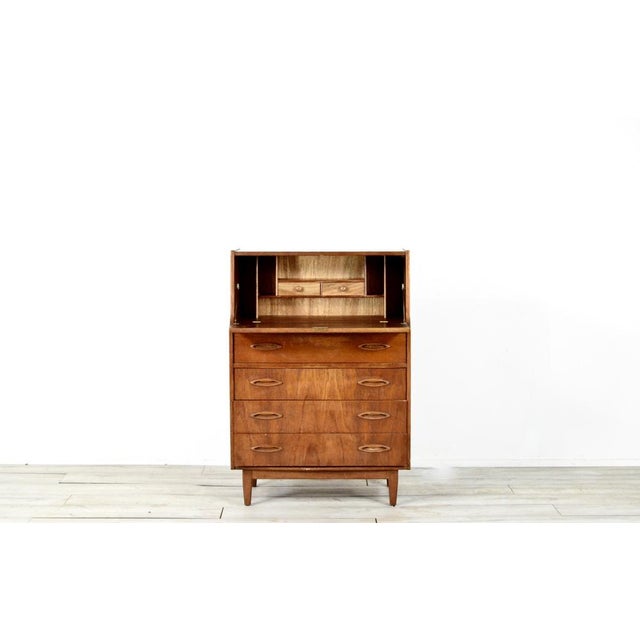 Mid-Century Modern Teak Secretaire from Jentique, 1960s For Sale - Image 4 of 9