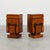 Art Deco Geometric Wooden Nightstands, Italy, 1920s, Set of 2 For Sale - Image 15 of 15