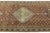 1920s Antique Malayer Runner Rug With Terracotta Field and Geometric Medallions For Sale - Image 5 of 9