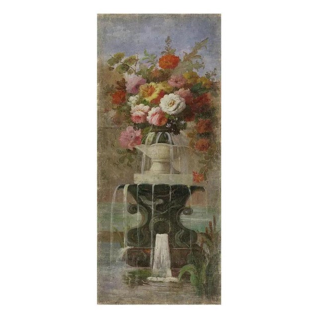Panoramic Decorative Panel, 1800s, Paper For Sale - Image 3 of 6