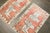 Mid 20th Century Pair of Lion Turkish Small Mats rug no. j4706 For Sale In New York - Image 6 of 6