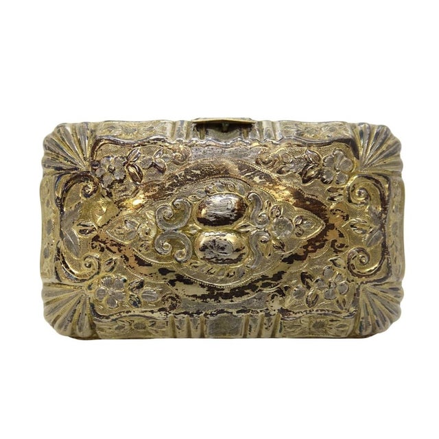 Napoleon III Cigarette Case or Jewelry Box in Gilt Silver, France, 19th Century For Sale - Image 17 of 17