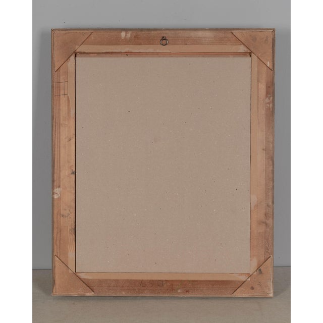 Mid-Century Floral Still Life With Poppies Painting For Sale - Image 11 of 11