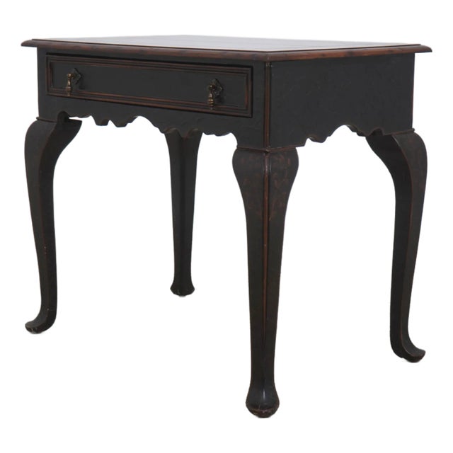 Baker Milling Road Chinoiserie 1 Drawer Hall Table For Sale