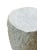 Stone Natural Solid Marble Side Table With Chiselled Finish and Smooth Top For Sale - Image 7 of 10