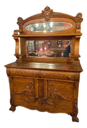 American Quarter Sawn Oak Sideboard