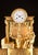 Metal c.1820 Reiche Empire Gilt Ormolu Bronze Clock For Sale - Image 7 of 18