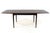 Extendable dining table with a luxurious rosewood finish. This beautiful dining table is in a used but very serviceable...