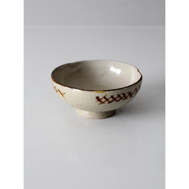 Vintage Handmade Studio Pottery Bowl For Sale - Image 4 of 11