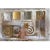 Paper 1990s Douglas Rosetta Stone I Large Original Print Lavender With Gold and Silver Leaf For Sale - Image 7 of 10