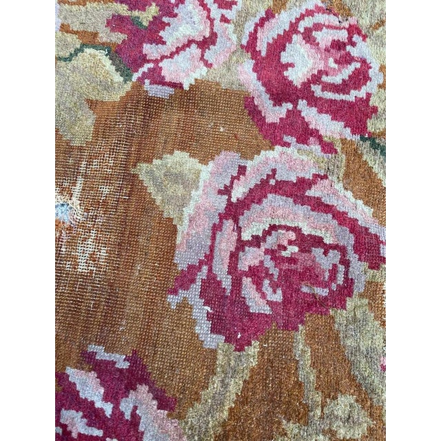 Small Antique East European Rug For Sale - Image 4 of 11