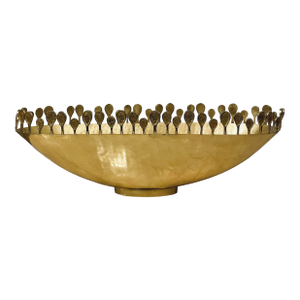 John Richard Organic Modern Oblong Brass Bowl
