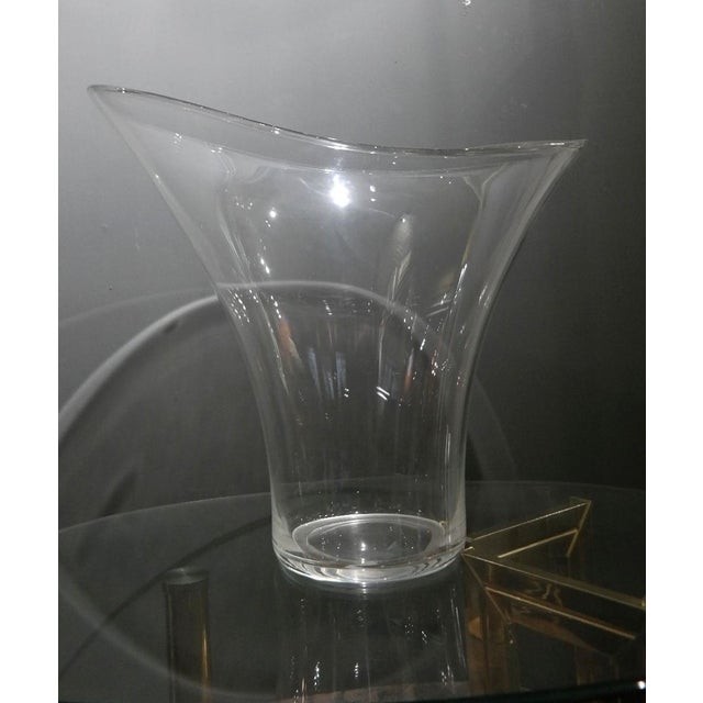 1990s Large Decorative Glass Vase, 1990s For Sale - Image 5 of 15