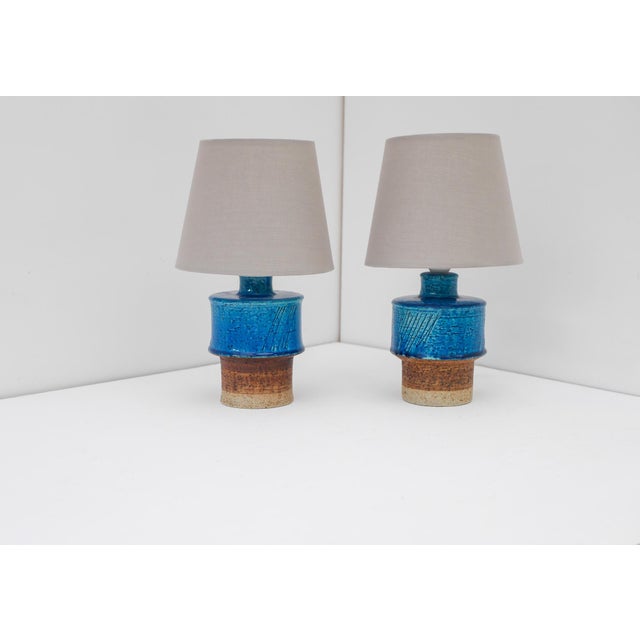 Mid-Century Modern Table Lamps by Inger Persson for Rörstrand, 1960s, Set of 2 For Sale - Image 9 of 17