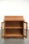 Art Deco Amsterdam School Dutch Oak Cabinet with Glass Doors For Sale - Image 3 of 13