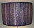 Brown Vintage White Ceramic Table Lamp with Cherry Blossom Motif and Fabric Shade, 1970s For Sale - Image 8 of 10