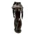 Bronze Sculpture Nude Woman with Cornrows Monogrammed Dated 93 For Sale