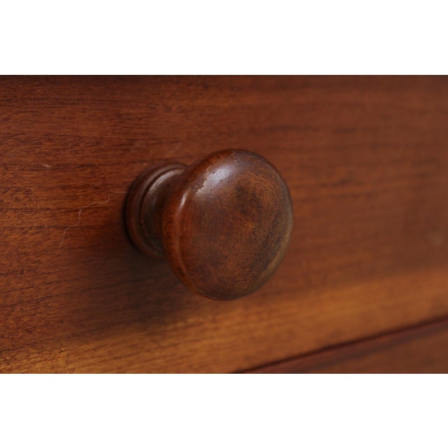 Stickley Cherry 2 Drawer Nightstand End Table For Sale - Image 10 of 14