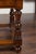 English 1850s Walnut Parquet Top Table with Single Drawer and Turned Legs For Sale - Image 10 of 12