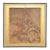 18th C. Japanese Edo Two-Panel Screen Pheasants Floral Landscape For Sale