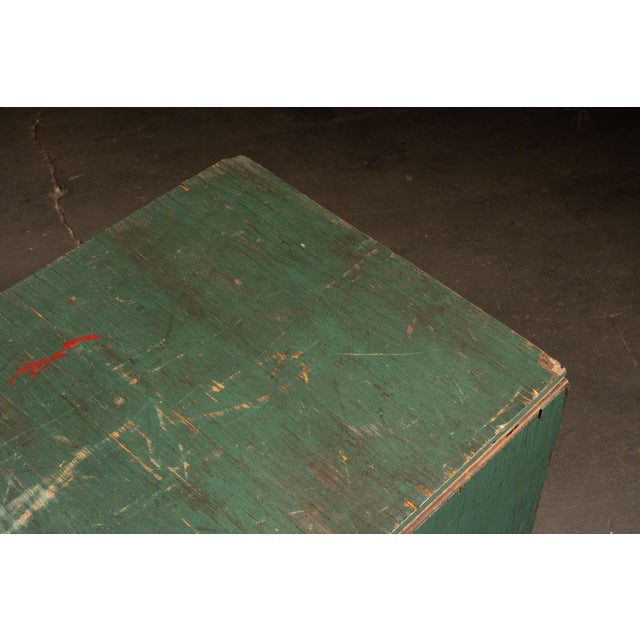 Wood Vintage Electricraft Industrial Shipping Crate Coffee Table For Sale - Image 7 of 10