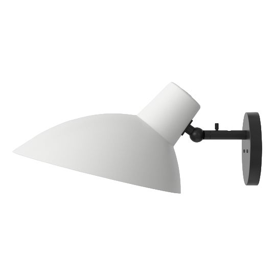 Black and White VV Cinquanta Wall Lamp by Vittoriano Viganò for Astep For Sale