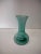 Vintage Pale Green Blown Glass Hyacinth Vase For Sale - Image 4 of 4