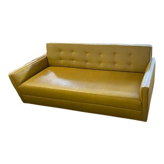 1970s Vintage Yellow Sofa For Sale
