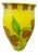 Vintage 1980s Italian Hand-Painted Yellow Floral Ceramic 12-Inch Urn Vase For Sale In Tampa - Image 6 of 12