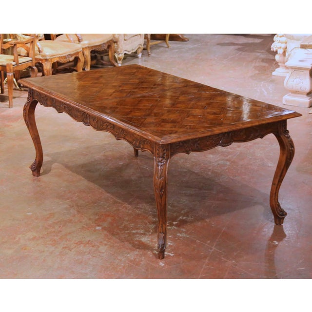 Late 20th C. Guy Chaddock & Co. Clarence Collection Walnut Dining Set For Sale - Image 9 of 16