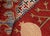 Red Shabby Chic Tribal Super Kazak Red/Blue Wool Rug - 6'10'' X 9'6'' For Sale - Image 8 of 10