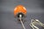 Josef Hurka Orange Wall Lamp by Josef Hurka for Napako, Czechoslovakia, 1970s For Sale - Image 4 of 14