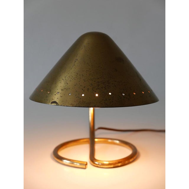 Gold Mid-Century Modern Brass Wall Light, Sweden, 1950s For Sale - Image 8 of 18