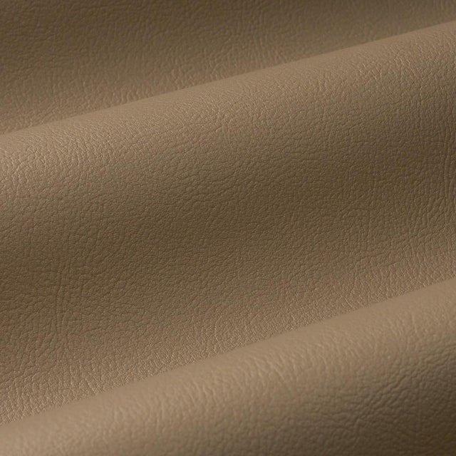 Transitional Schumacher Vegan Leather Indoor/Outdoor Fabric In Warm Metallic For Sale - Image 3 of 5