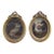 Mid 20th Century Thomas Burke After Angelika Kauffman Pair Oval Engravings in Gilt French Frames For Sale
