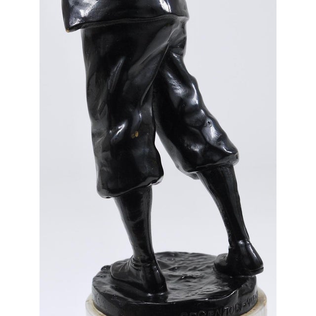 Golf Player Harry Vardon Bronze Statue by Richard Thuss, Vienna, 1925 For Sale - Image 18 of 18