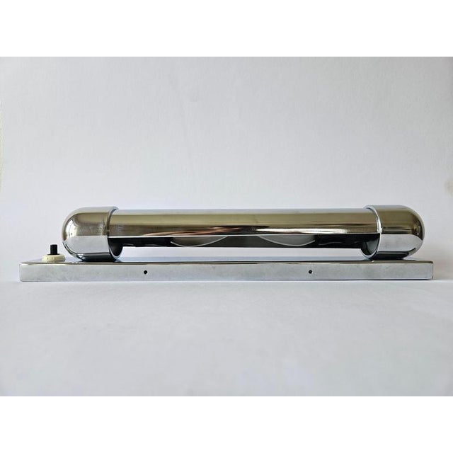 Art Deco Bauhaus Functionalism Chrome Wall Lamp, 1930s For Sale - Image 4 of 18
