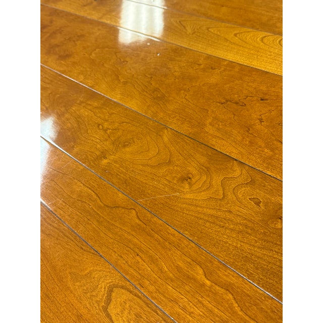 Ethan Allen Maison Collection Dining Table With 2 Leaves For Sale - Image 9 of 12
