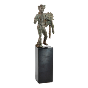 1st Century Ad Roman Bronze Statuette of Mercury Polykleitos Classic Antiquities