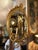 Italian Giltwood Oval Antique Mirror For Sale - Image 10 of 18