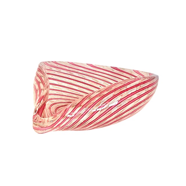 Murano Art Glass Teardrop Bowl For Sale In San Francisco - Image 6 of 8