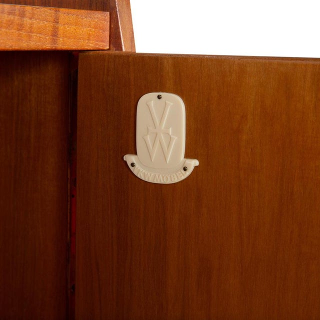 Mid-Century Modern Wooden Sideboard in Teak from VKW Furniture For Sale - Image 17 of 18